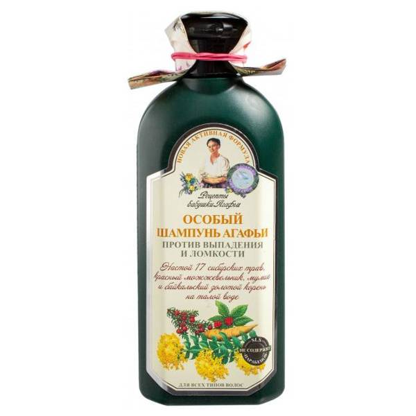 bania agafii ziołowy szampon przeciw wypadaniu włosów 350ml