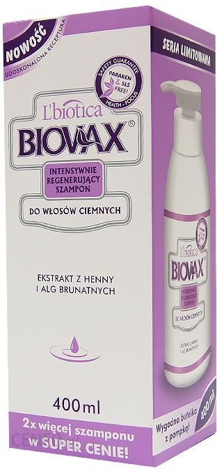 biovax szampon do włosów ciemnych cena