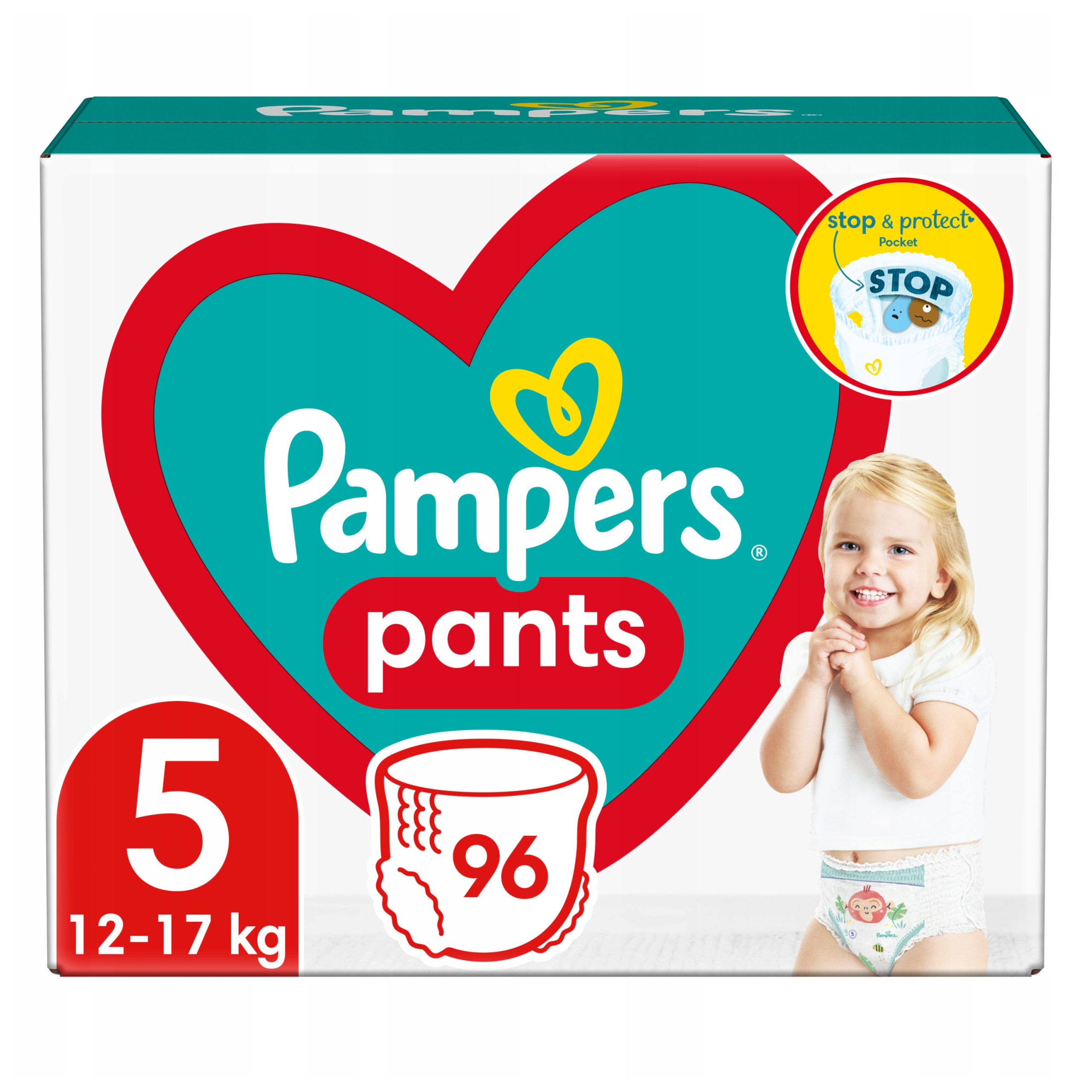 pieluchomajtki pampers pants box