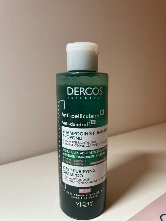 szampon vichy dercos shampooing antipeliculaire