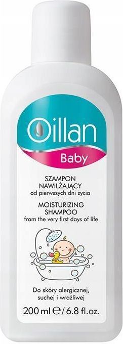 oillan baby szampon nawilżający wizaz