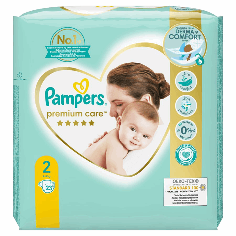 ile czasu wasze dzieci pampers 2 mini