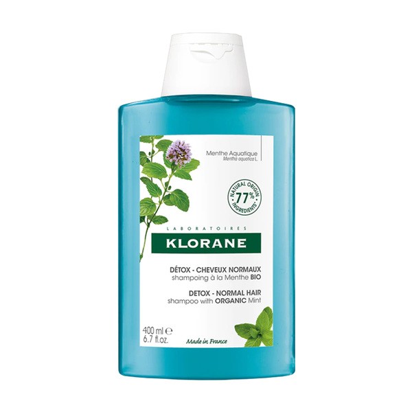 klorane szampon na bazie mirty