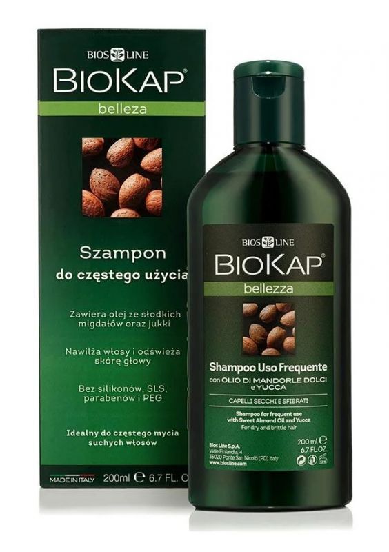 biokap anticaduta szampon przeciw wypadaniu włosów 200 ml