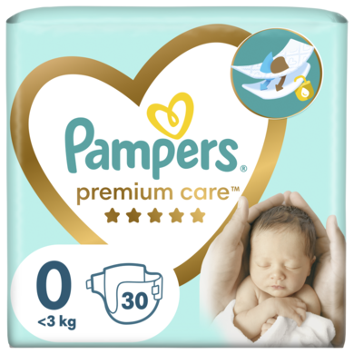 ampers premium care pieluchy 0 newborn 30 szt pieluszek cena
