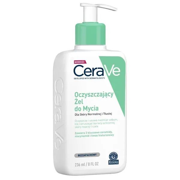 cerave oczyszczający żel do mycia