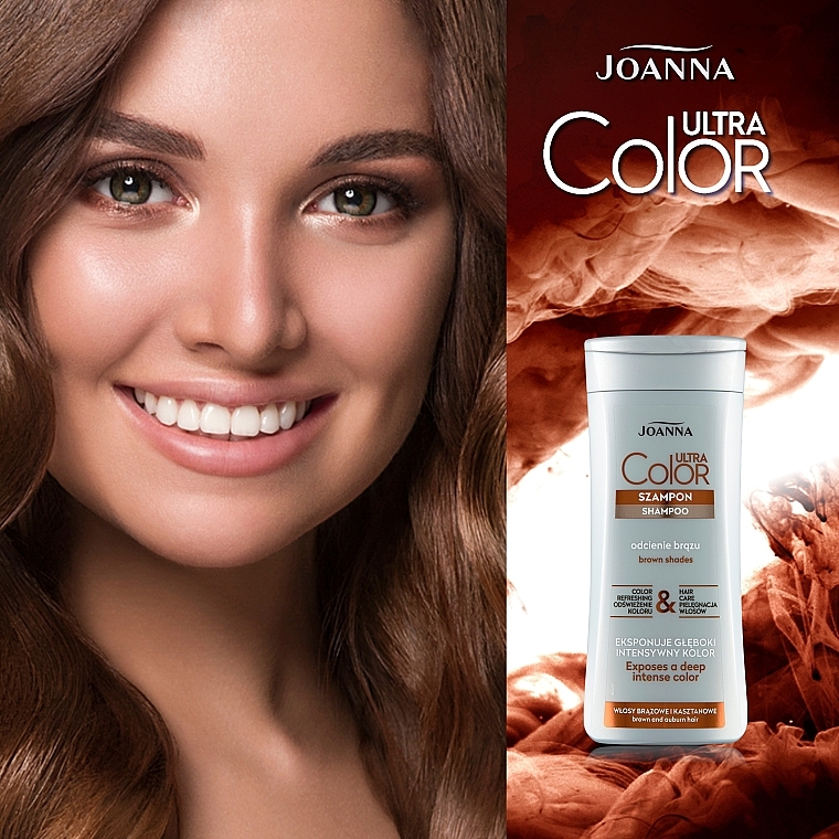 joanna szampon ultra color system brąz
