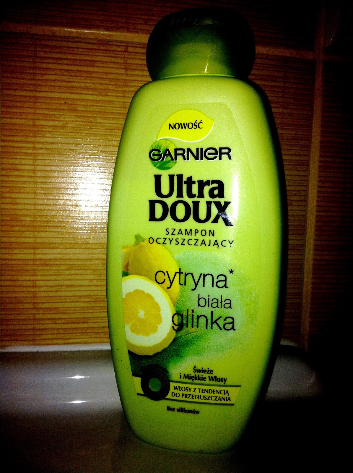 szampon do włosów ultra doux cytryna i biała glinka