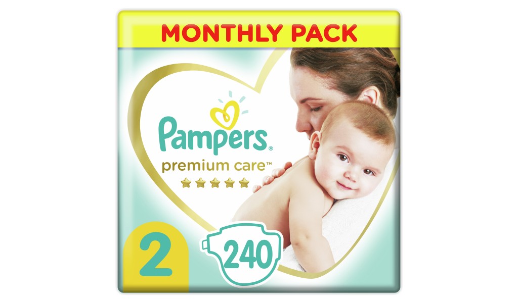 pampers premium care 2 monthly pack