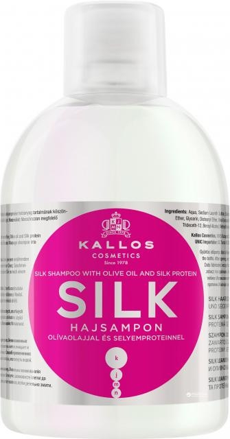 kallos spa gentle shampoo szampon na objętość i połysk składk