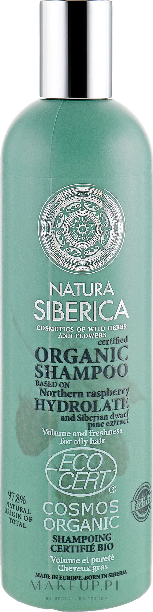 szampon do włosów przetłuszczających się z firmy siberica