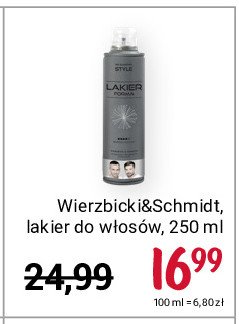 lakier do włosów wierzbicki