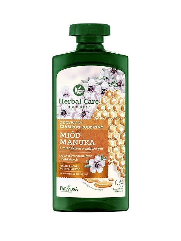 herbal care miód manuka szampon