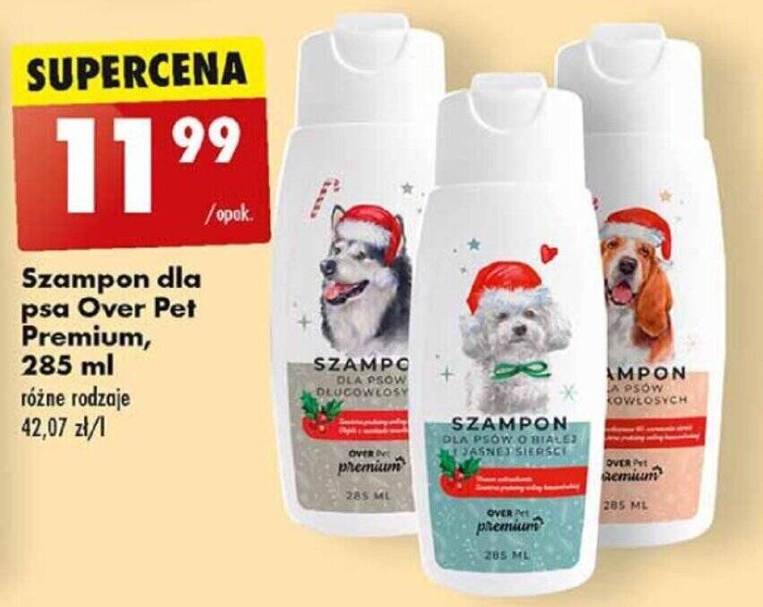 szampon z biedronki dla psa