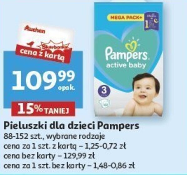 promocja pampers auchan