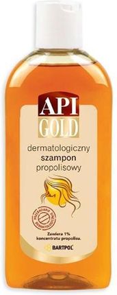 api gold dermatologiczny szampon propolisowyw skład