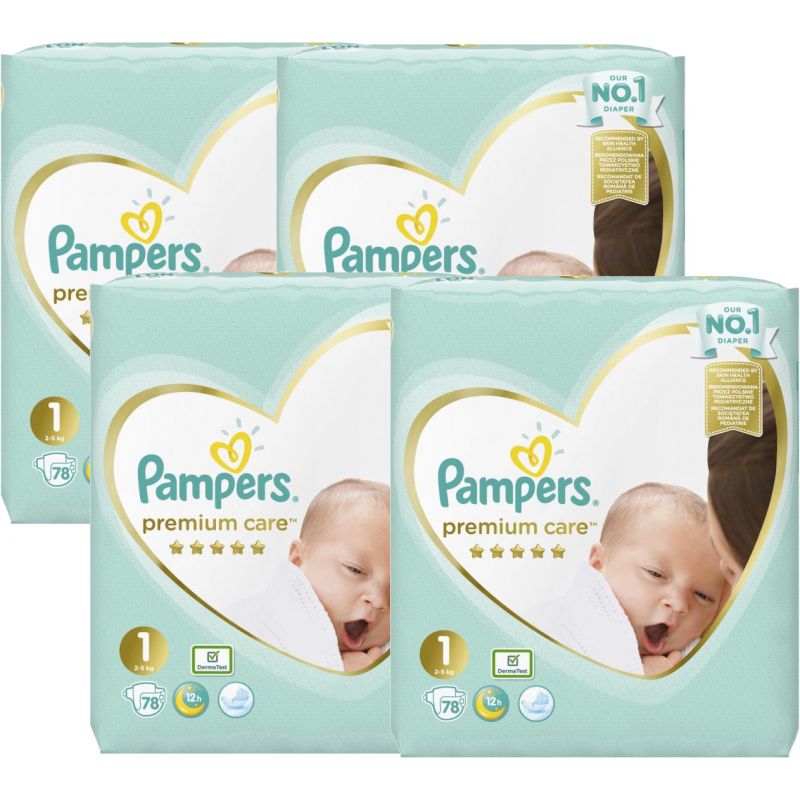 pampers premium care 1 zestaw