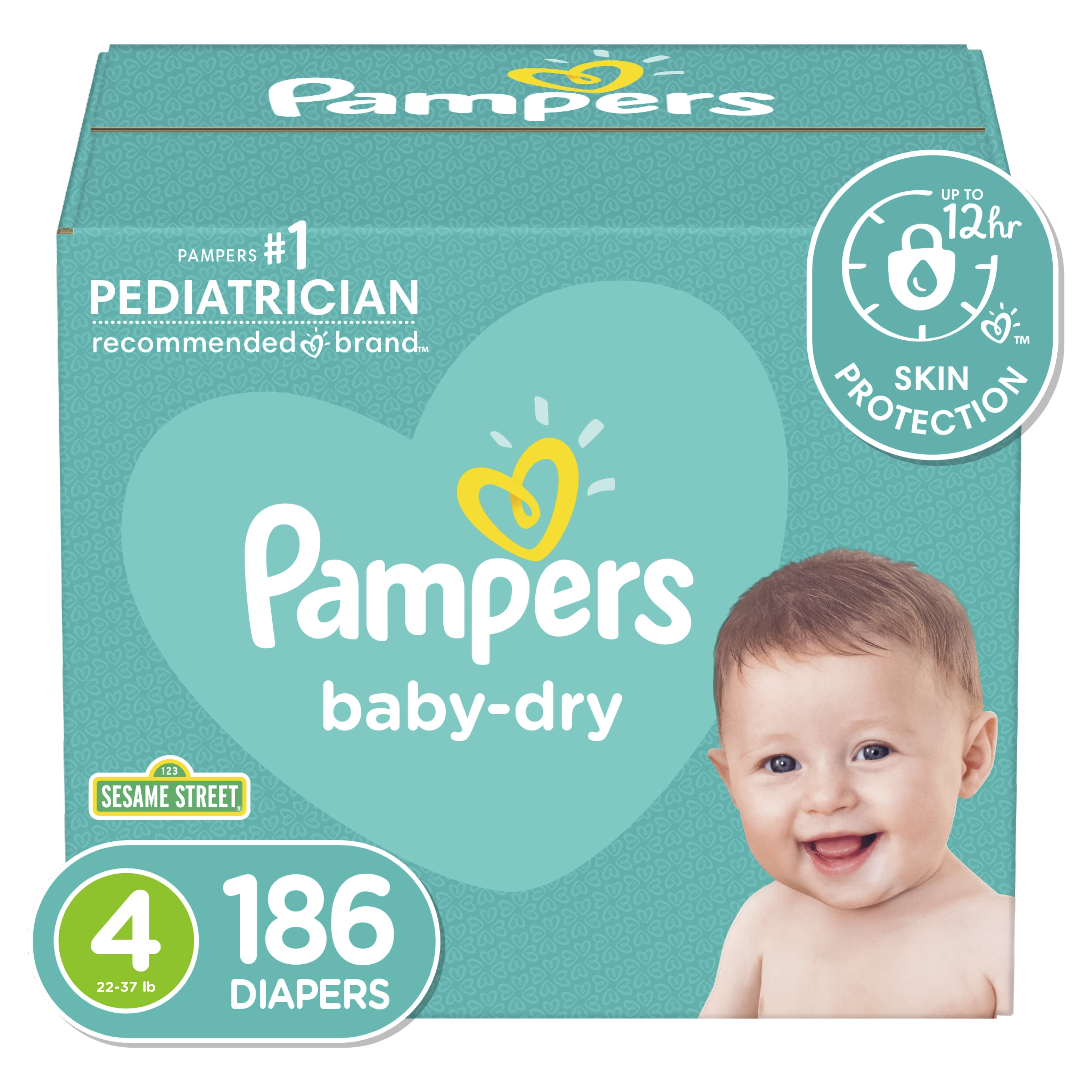 pampers baby dry size 4