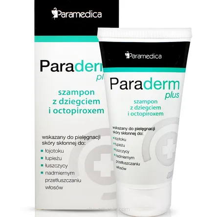 paramedica paraderm+ szampon z dziegciem i octopiroxem