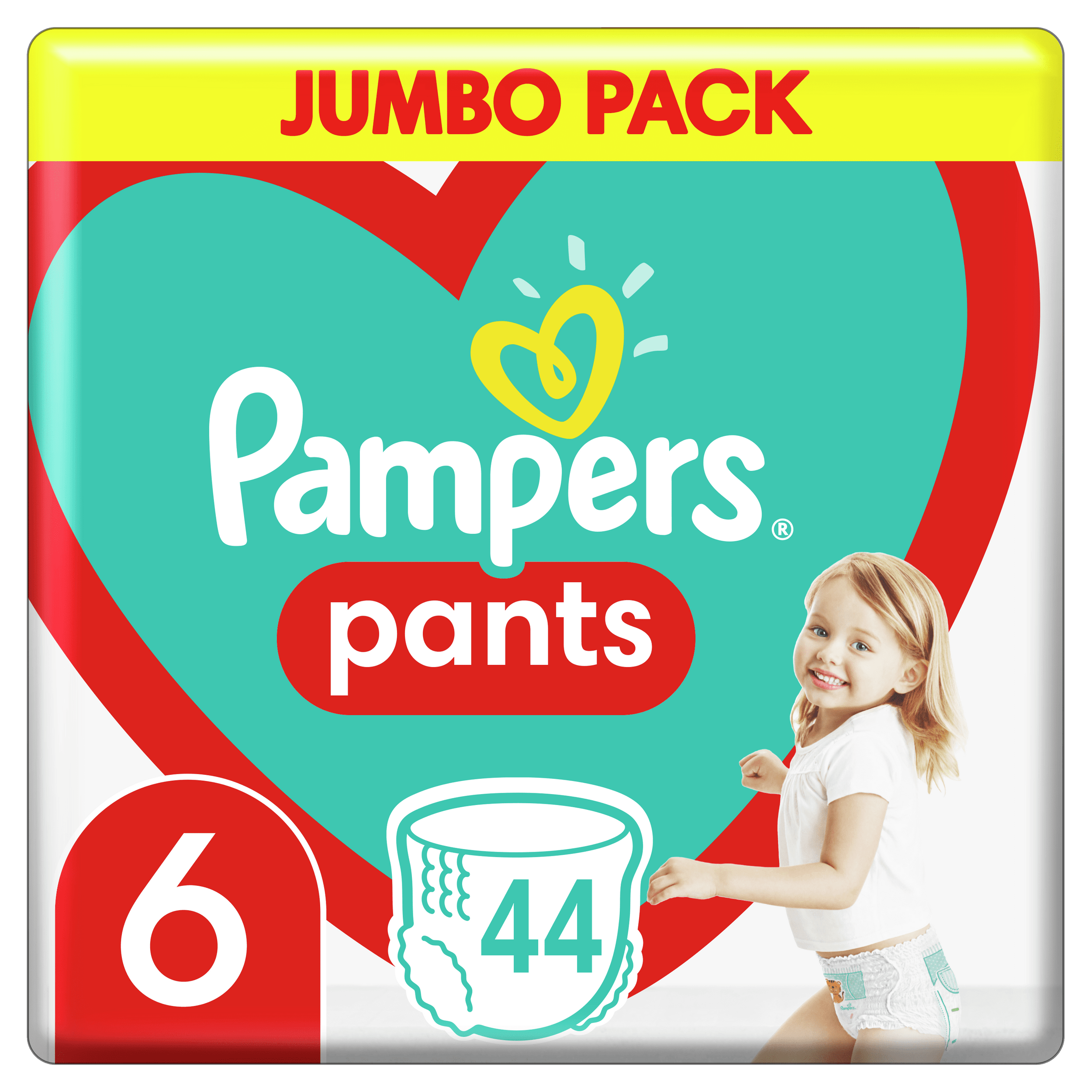 pampers pants 6 132 szt