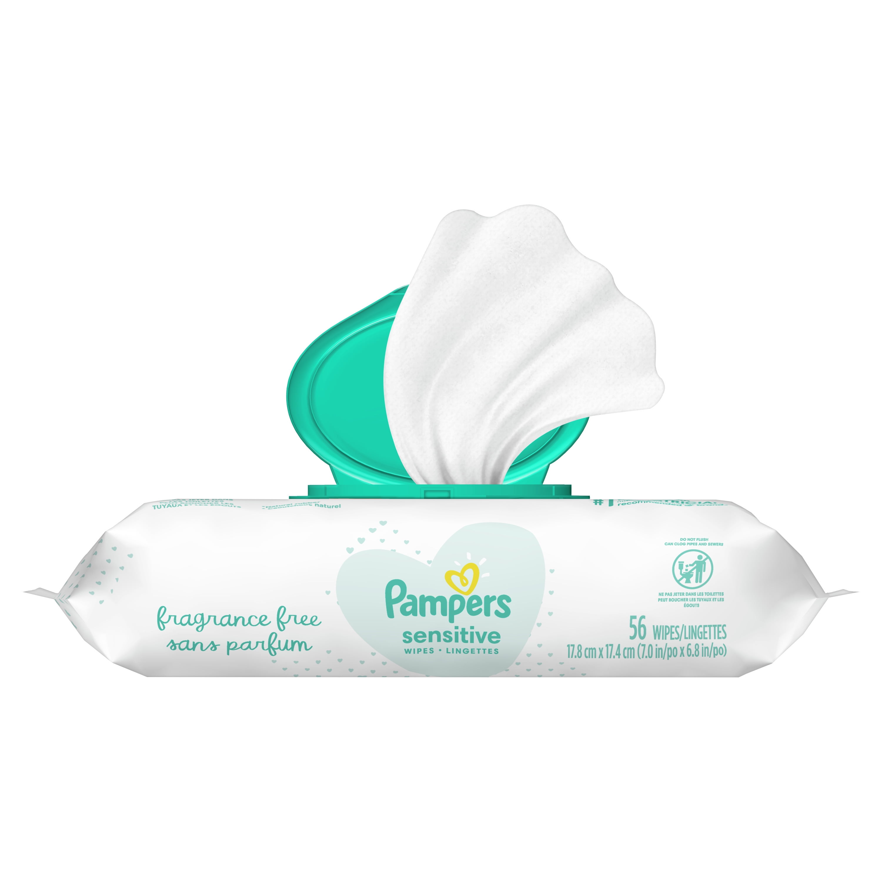 pampers sensitive 56