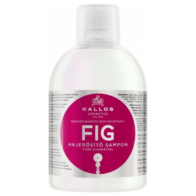 kallos szampon do włosów wzmacniający z wyciągiem z fig