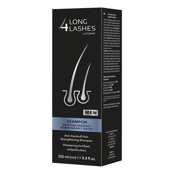 4 long lashes szampon przeciwłupiezowy wzmacniajacy wlosy