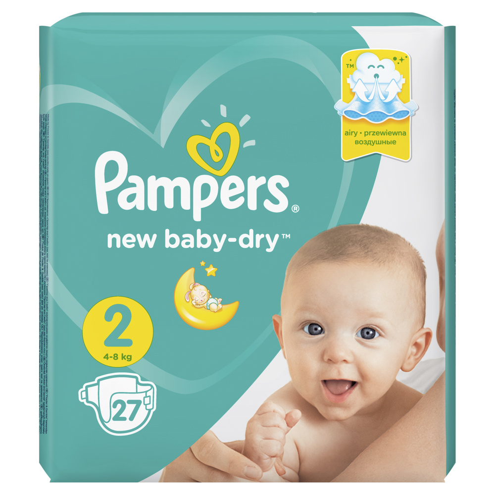 pampers new baby dry biedronka