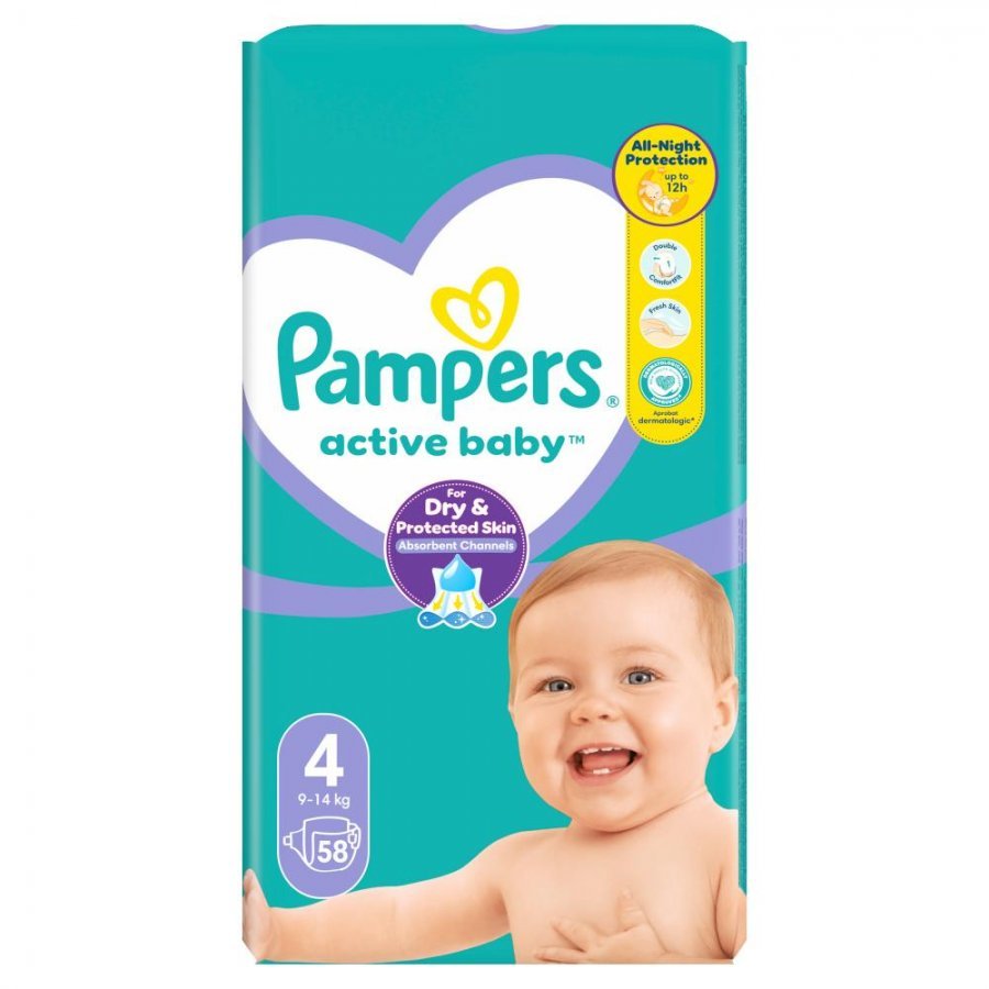 tytuł nosi pieluchy pampers 9