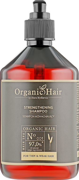 organic hair szampon wzmacniający wizaz