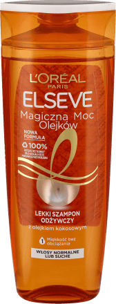 elseve magiczna moc olejków szampon do włosów normalnych