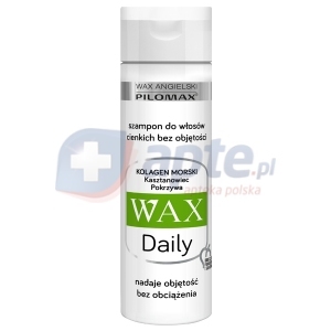 wax daily szampon do włosów cienkich ciemnych