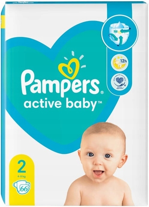 pampers 2 66szt