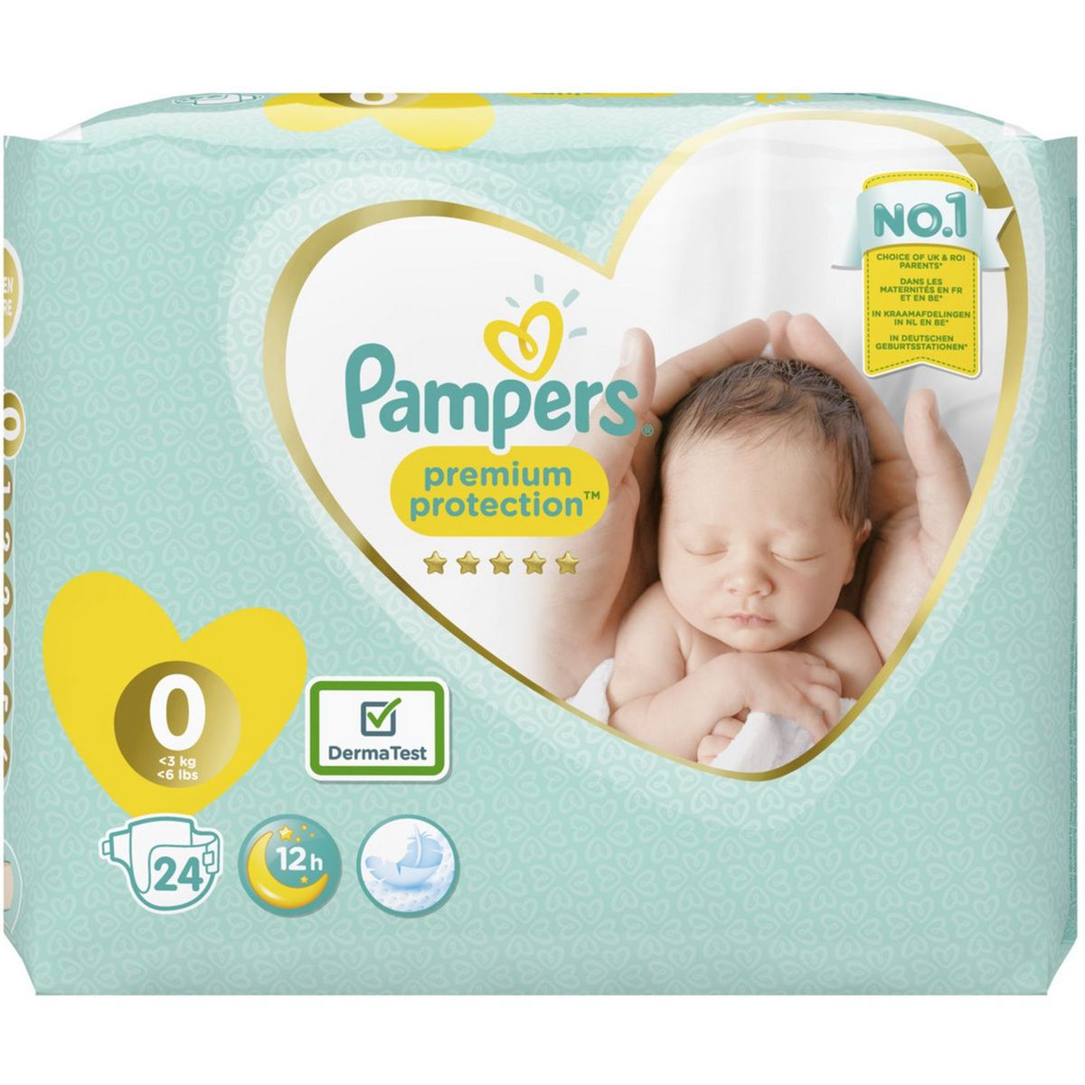 pampers new baby auchan