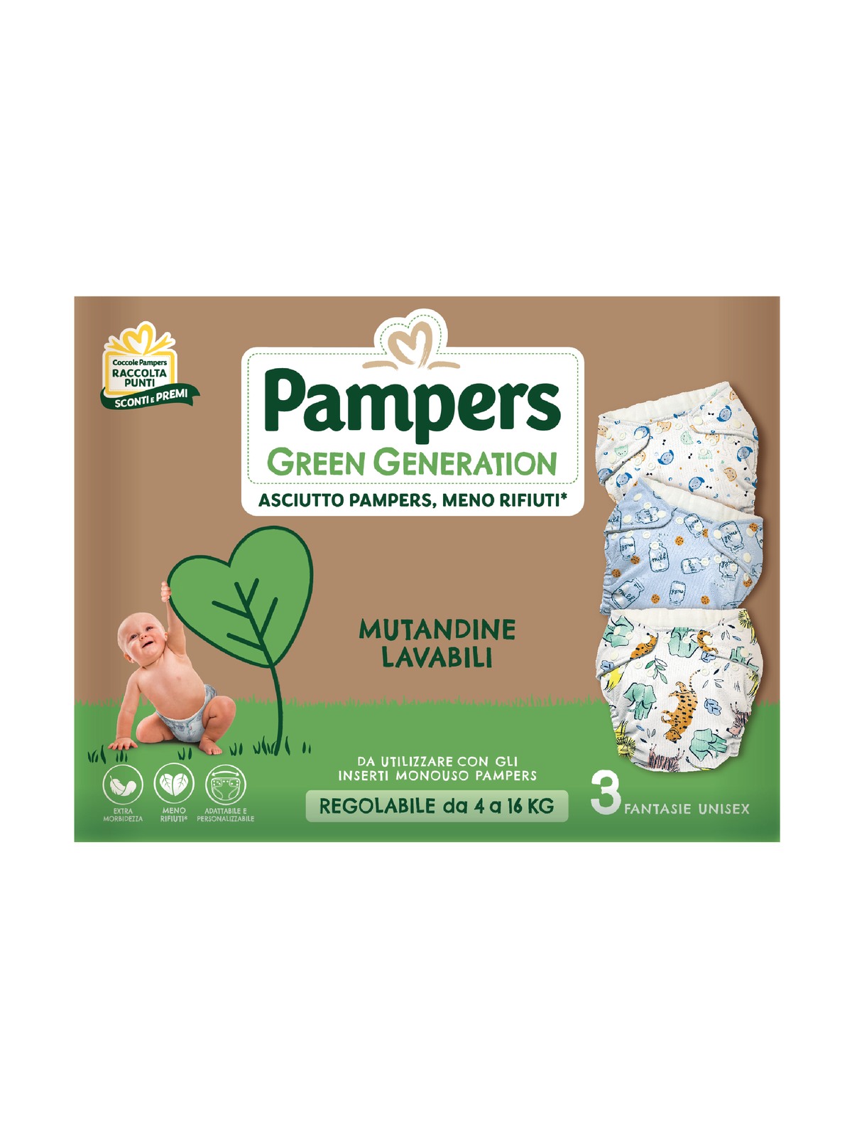 pampers green