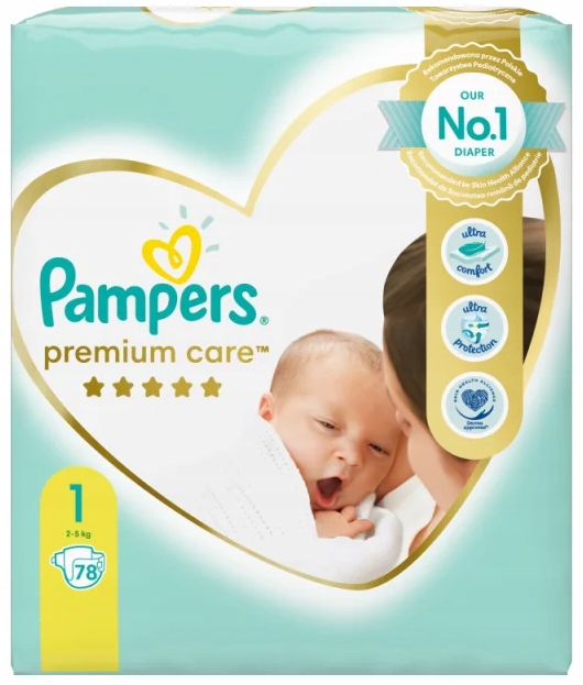 pieluszki pampers 1 allegro