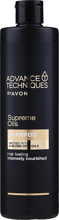 avon luksusowy odżywczy szampon do włosów nutri 5 supreme oils