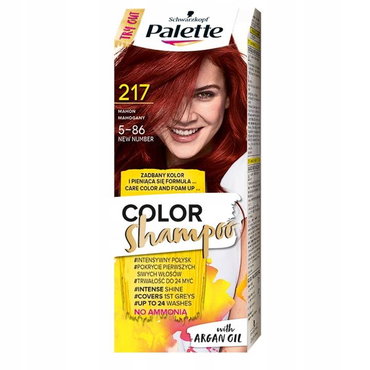 palette szampon koloryzujący wypadanie włosów