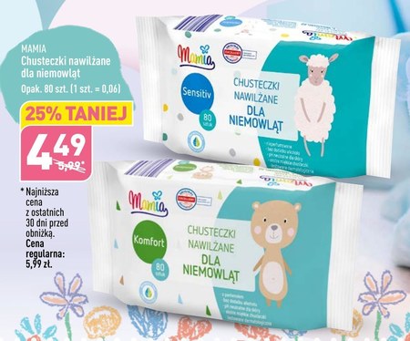 aldi chusteczki nawilżane dla niemowląt