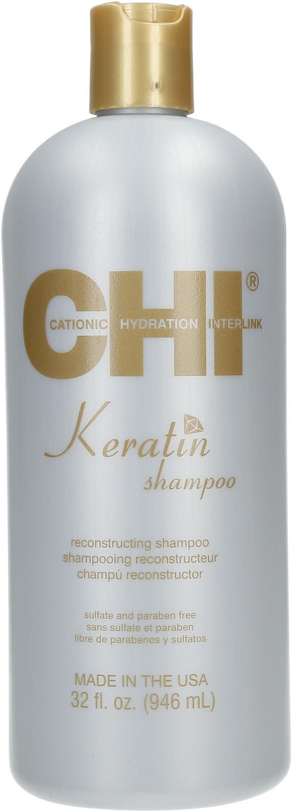 chi keratin szampon rekonstruujący z keratyną wizaz