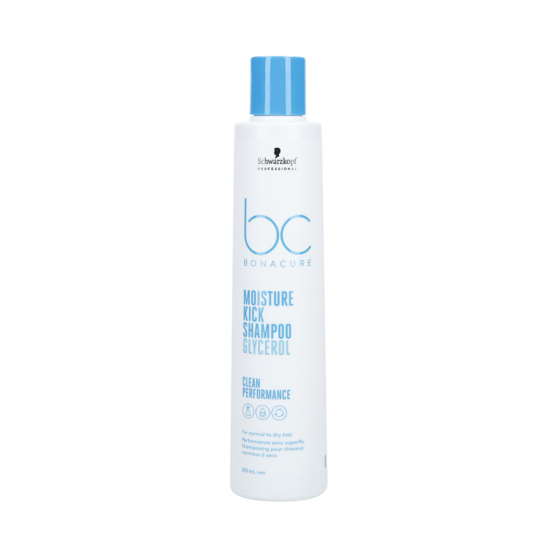 schwarzkopf bc moisture kick silnie nawilżający szampon 250ml