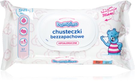 chusteczki pampers czy bambino