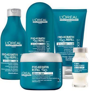 loreal pro-keratin refill szampon z keratyną