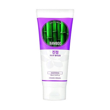 holika holika bamboo łagodząca pianka do twarzy 150ml