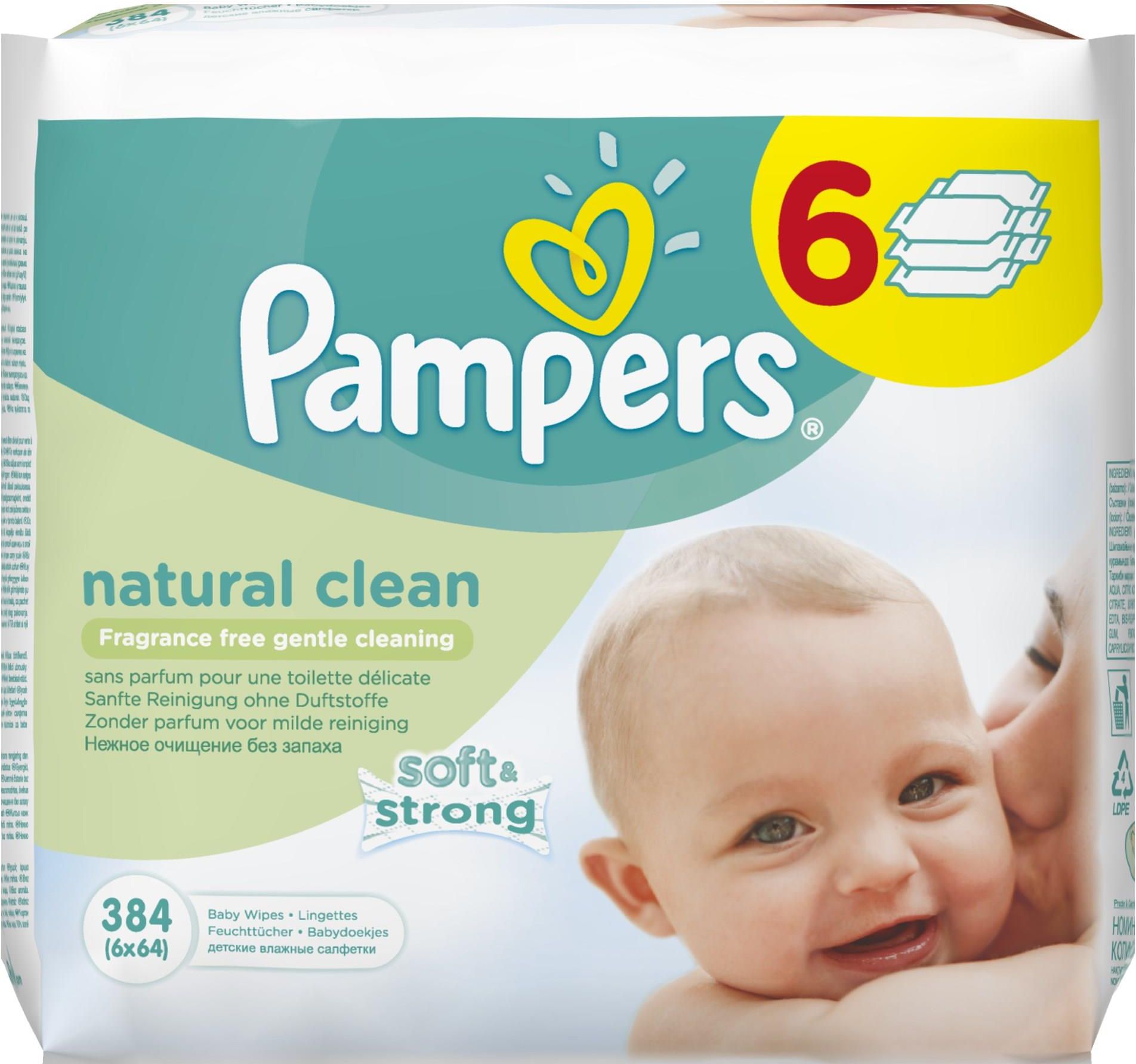 pampers natural clean chusteczki sroka o