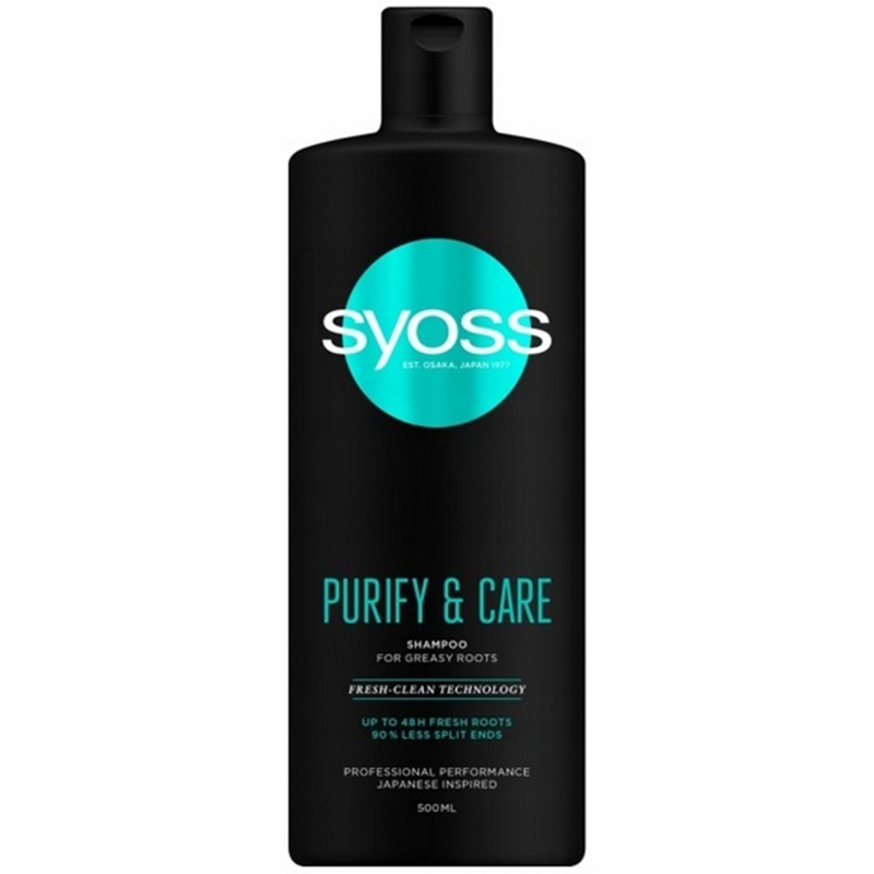 suchy szampon do włosów syoss purify care