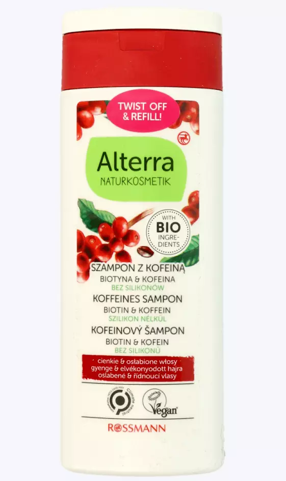 szampon rossmann alterra koffein