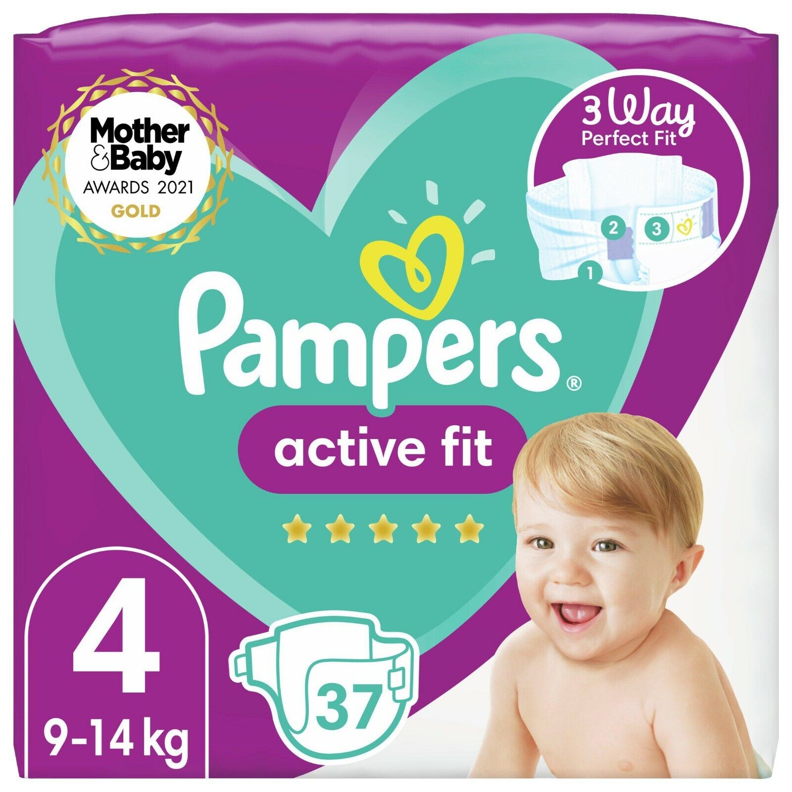 pampers active dry 4 ebay