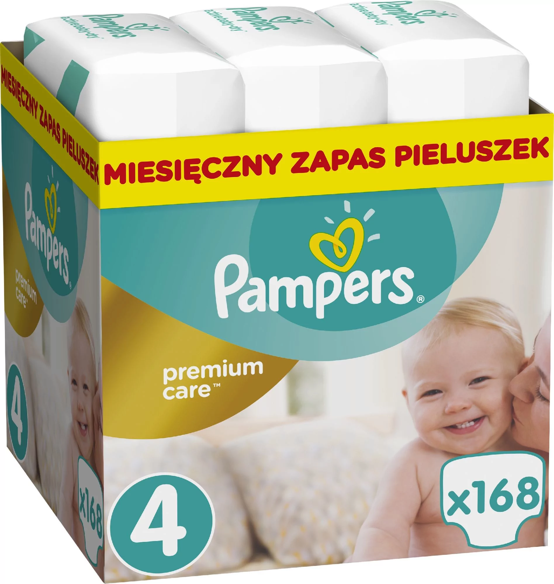 pampers premium care rozmiar 4 maxi 8-14kg