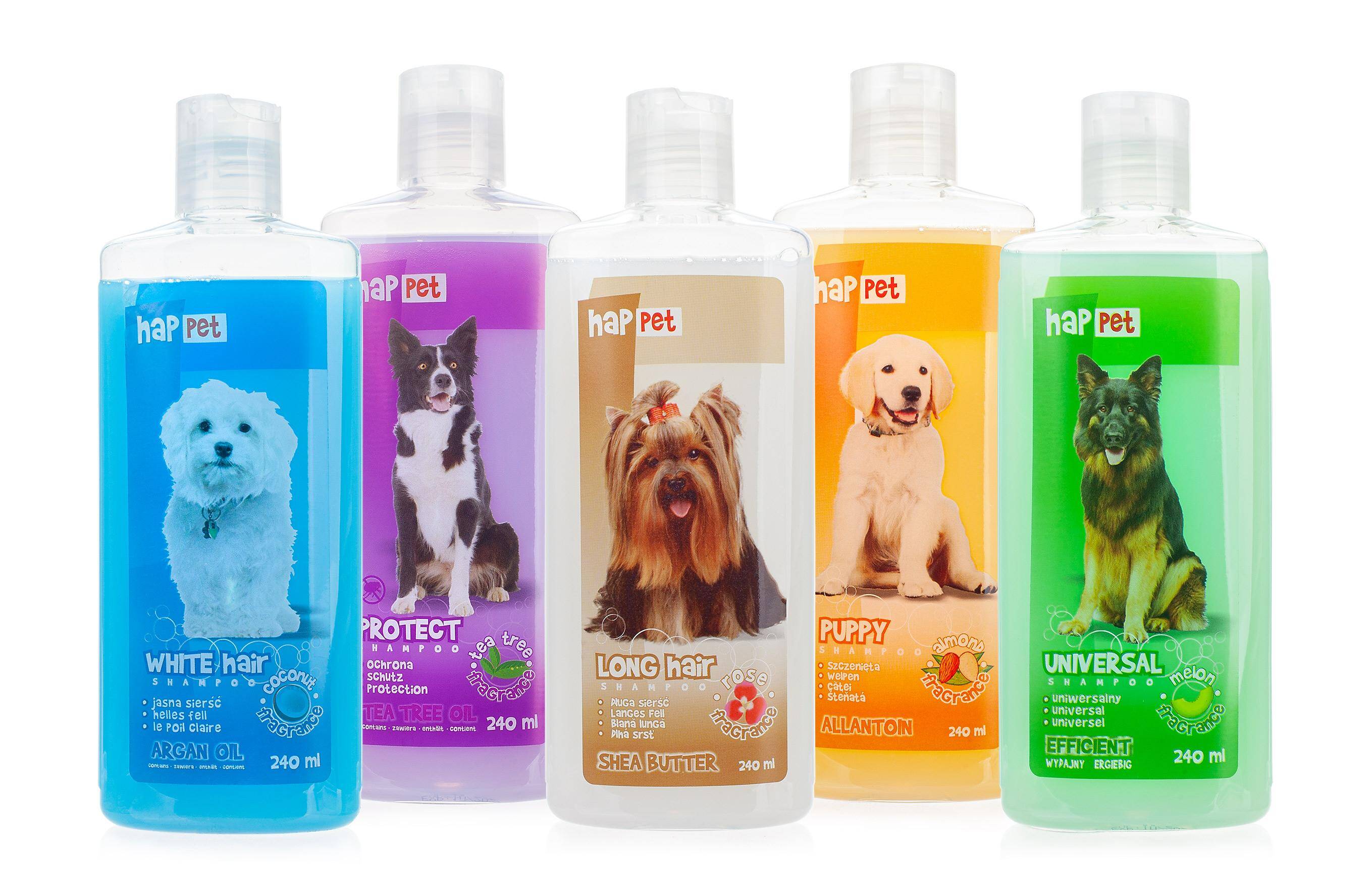 szampon dla hiszpańskich psów dowodnych